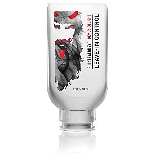 Billy Jealousy Devils Delight Beard Control Leave in Beard Conditioner for Men with Aloe Leaf Juice, Hops Extract &amp; Witch Hazel, Softens Hair and Skin, Light Hold with Matte Finish, 8 Fl Oz