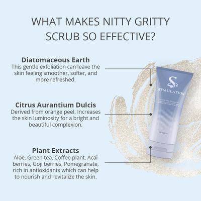 Nitty-Gritty Face &amp; Body Polish, Reduces Pore Size, Increases Skin Luminosity, 6 oz./180 mL