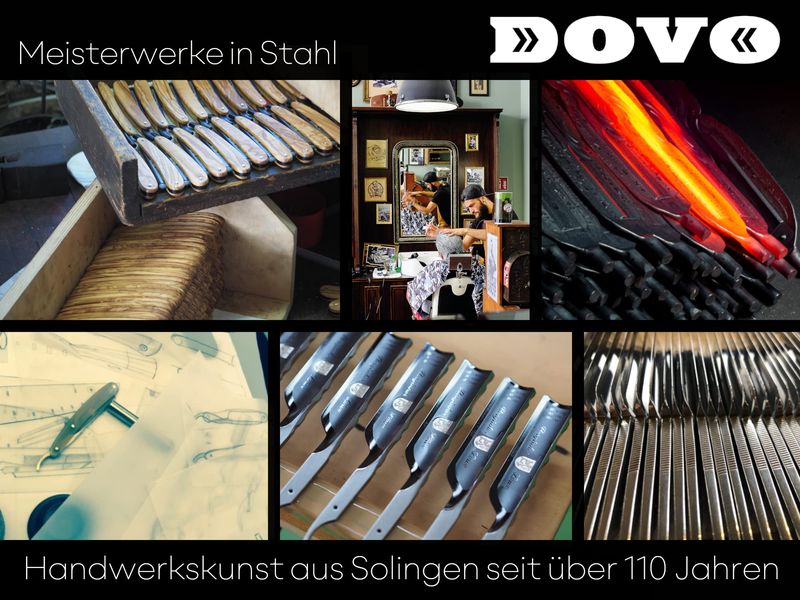 DOVO Shavette with Olivewood Handle