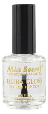 Mia Secret Ultra Gloss Dry Fast Top Coat 0.5Fl Oz