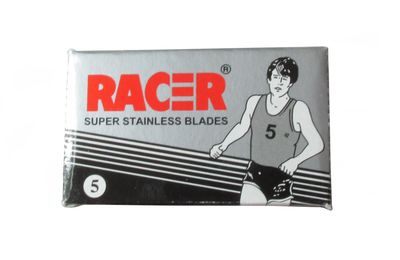 Racer Super Stainless Double Edge Safety Razor Blades, 100 blades (20x5)