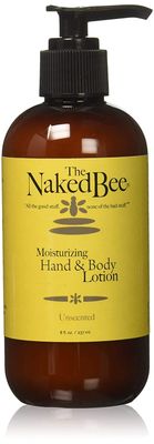 The Naked Bee Nourishing Body Lotion for All Skin Types (8 Fl Oz) Moisture Replenishing Lotion for Dry Skin Unscented - Skin care for Body