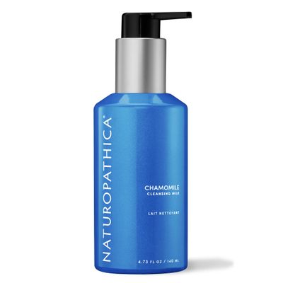 Naturopathica Chamomile Cleansing Milk, Gentle Facial Cleanser for Dry and Sensitive Skin, Antioxidant Rich Face Wash for Men &amp; Women, 5 fl oz