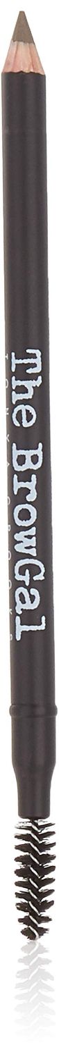 The BrowGal - 3 in 1, Skinny Eyebrow Pencil - 06 with Sharpener Cap &amp; Spoolie Brush - Draws Tiny Brow Hairs &amp; Fills in Sparse Areas &amp; Gaps, Sharp Enable, Longwear, Long Lasting - &quot;7.4 In, Blonde Color