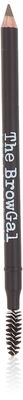 The BrowGal - 3 in 1, Skinny Eyebrow Pencil - 06 with Sharpener Cap &amp; Spoolie Brush - Draws Tiny Brow Hairs &amp; Fills in Sparse Areas &amp; Gaps, Sharp Enable, Longwear, Long Lasting - &quot;7.4 In, Blonde Color