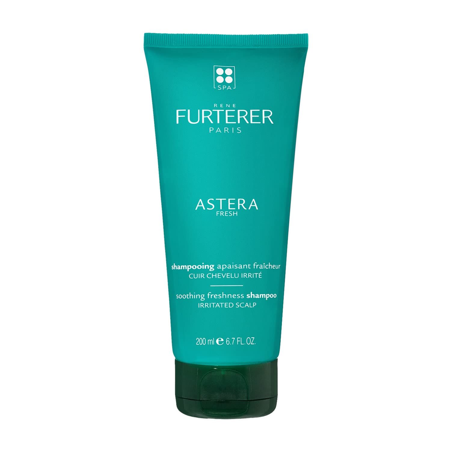 Rene Furterer ASTERA FRESH Soothing Freshness Shampoo, Irritated &amp; Itchy Scalp, Peppermint, Eucalyptus 6.7 fl. oz.