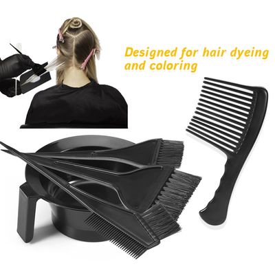 ZJchao Hair Dye Brush and Bowl Set, 23Pcs Salon Hair Coloring Dyeing Kit Color Dye Spatulas Brush Comb Clips Bowl Mixing Tint Tool Hair Bleaching Tools