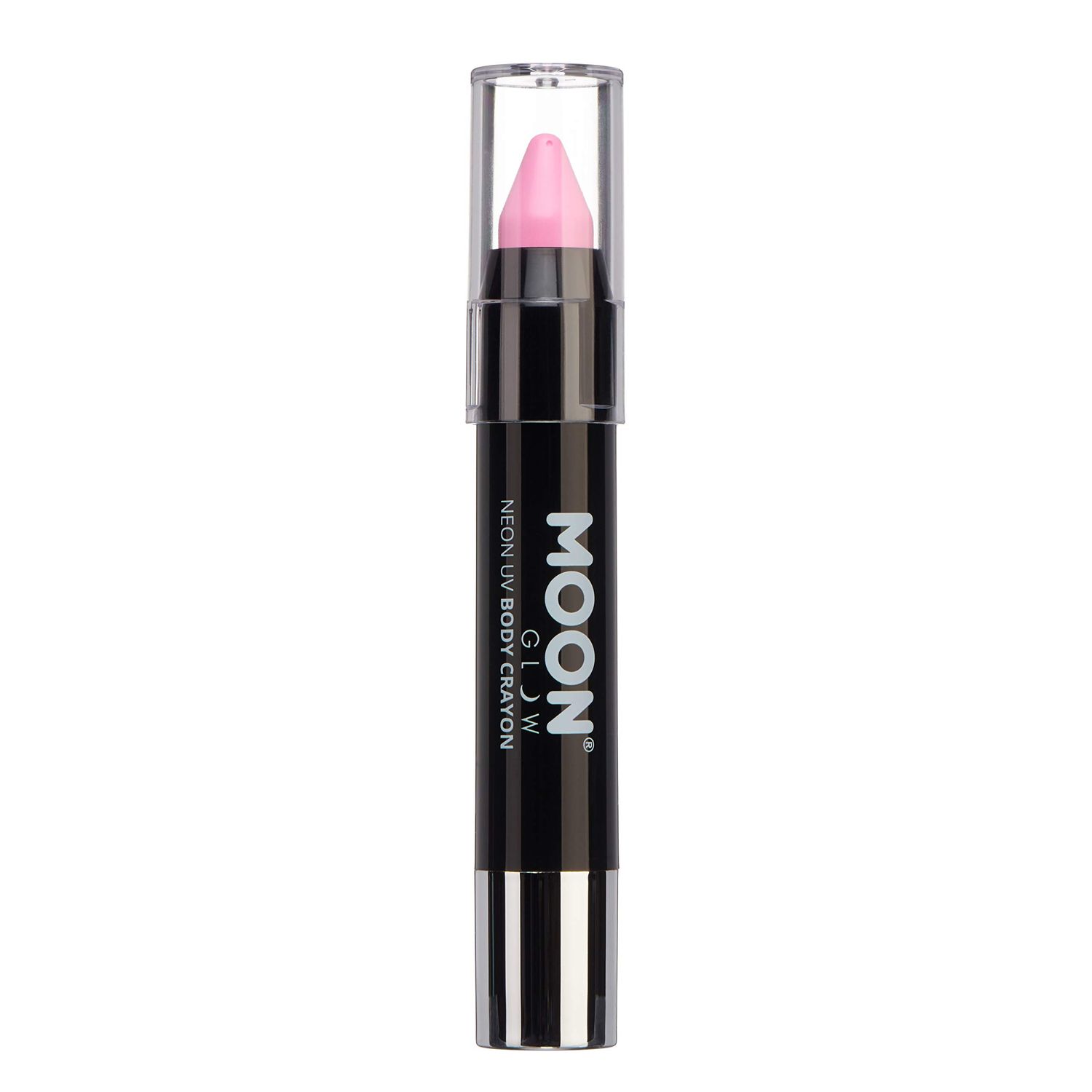 Moon Glow - Neon UV Paint Stick Body Crayon for The Face &amp; Body - Pastel Pink