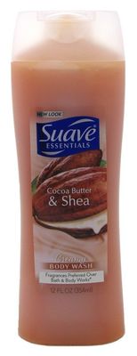 Suave Body Wash, Cocoa and Shea Butter 12 Ounces (Pack of 2)