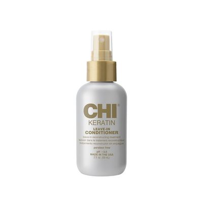 CHI Keratin Leave-in Conditioner, Hydrating Conditioner For Restoring Softness &amp; Preventing Breakage, Great For Daily Use, Sulfate-free, 2 Oz