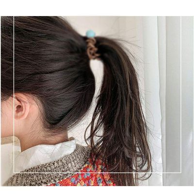 WeTest Multicolor Spiral Hair Ties Colorful Coil Hair Ties for Women Phone Cord Hair Ties Elastics Accessories 20pcs?Size S