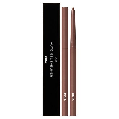 BBIA Last Auto Gel Eyeliner 17 Color - Multi-Use Longwear &amp; Waterproof Mechanical Eye Liner Easy Drawing with Smooth Texture Smudge-Resistant Shadow &amp; Glitter Vegan Korea Eye Makeup (03 ROSE BROWN)
