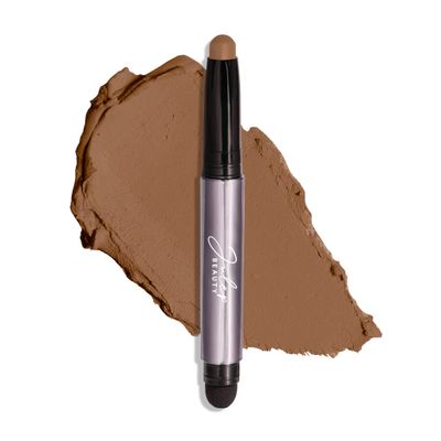 Julep Eyeshadow 101 Crme-to-Powder Waterproof Eyeshadow Stick - Smoky Tawny Matte - Long-Lasting, Crease-Proof, Muted Brown Matte Eyeshadow with Built-in Smudger
