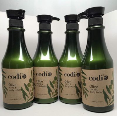 Codi Olive Hand &amp; Body Lotion 25 fl oz 750ml 4 pc by Codi