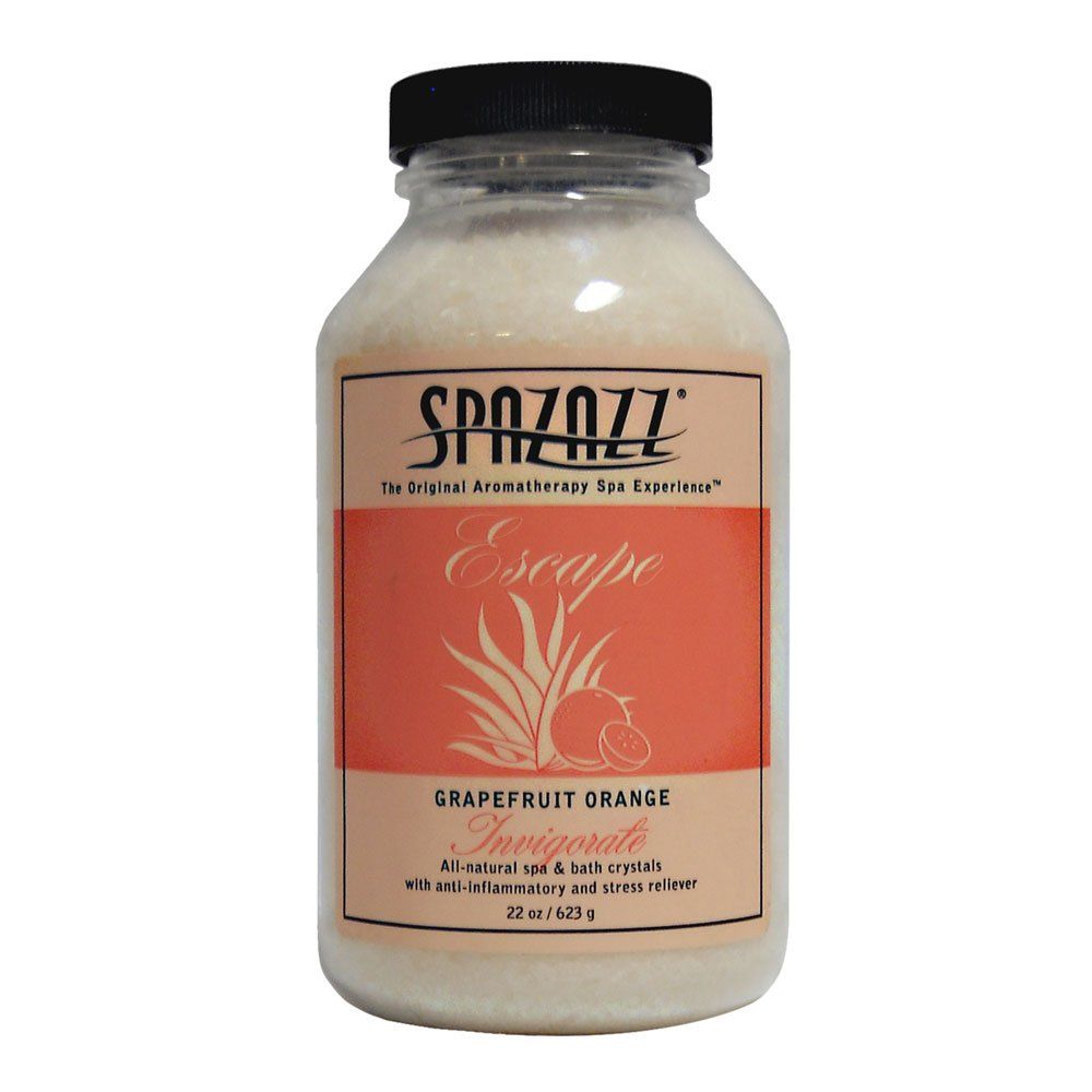 Spazazz 7380C Spa and Bath Crystals, Grapefruit Orange