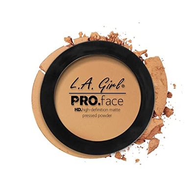 L.A. Girl PRO.Face Matte Pressed Powder, TRUE Bronze GPP611