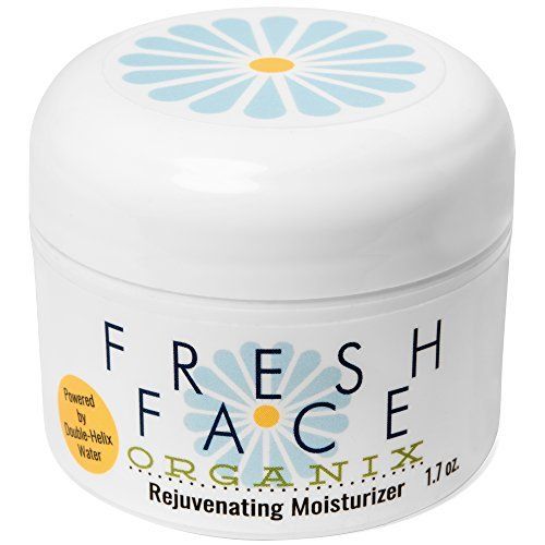 Fresh Face Organix Organic Facial Moisturizer - May Assist in Aging or Dry Skin, Smoothing Out Wrinkles - Made with Double-Helix Water