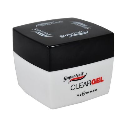 Supernail Clear Nail Gel, 0.5 Ounce
