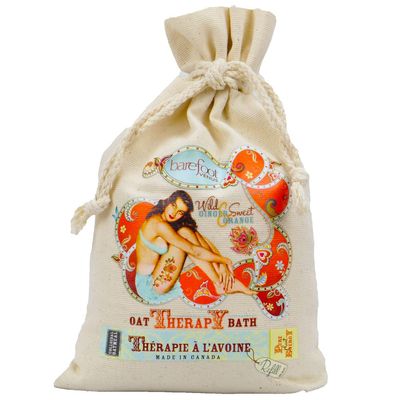 Barefoot Venus Wild Ginger &amp; Sweet Orange Oat Therapy Bath Refill 1 Kilogram (Bath Salts)