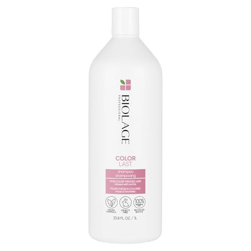 Biolage Color Last Shampoo | Helps Maintain Vibrant Color | For Color-Treated Hair | Paraben &amp; Silicone-Free | Vegan | Cruelty Free | 33.8 Fl. Oz