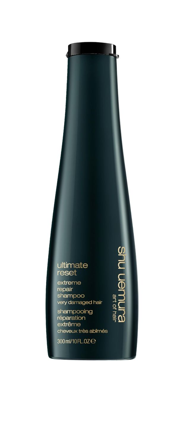 Shu Uemura Ultimate Reset Extreme Repair Shampoo | Strengthens to Reduce Breakage and Split Ends | Deeply Conditions and Nourishes | With Japanese Rice Extract | For Dry and Very Damaged Hair