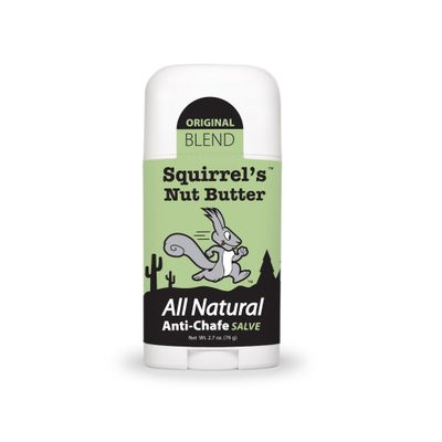 Squirrel&#39;s Nut Butter All Natural Anti Chafe Salve, Stick Applicator, 2.7 oz