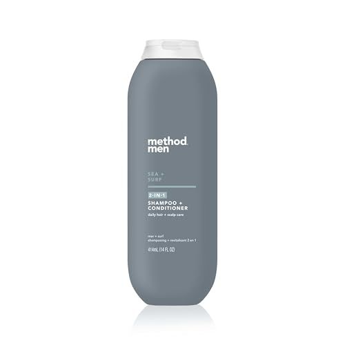 Method Men 2-in-1 Shampoo + Condtioner, Sea + Surf, 14 Ounces