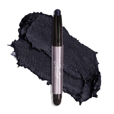Julep Eyeshadow 101 Crme-to-Powder Waterproof Eyeshadow Stick - Midnight Blue Shimmer - Long-Lasting, Crease-Proof, Deep Navy Blue Cream Eyeshadow with Built-in Smudger