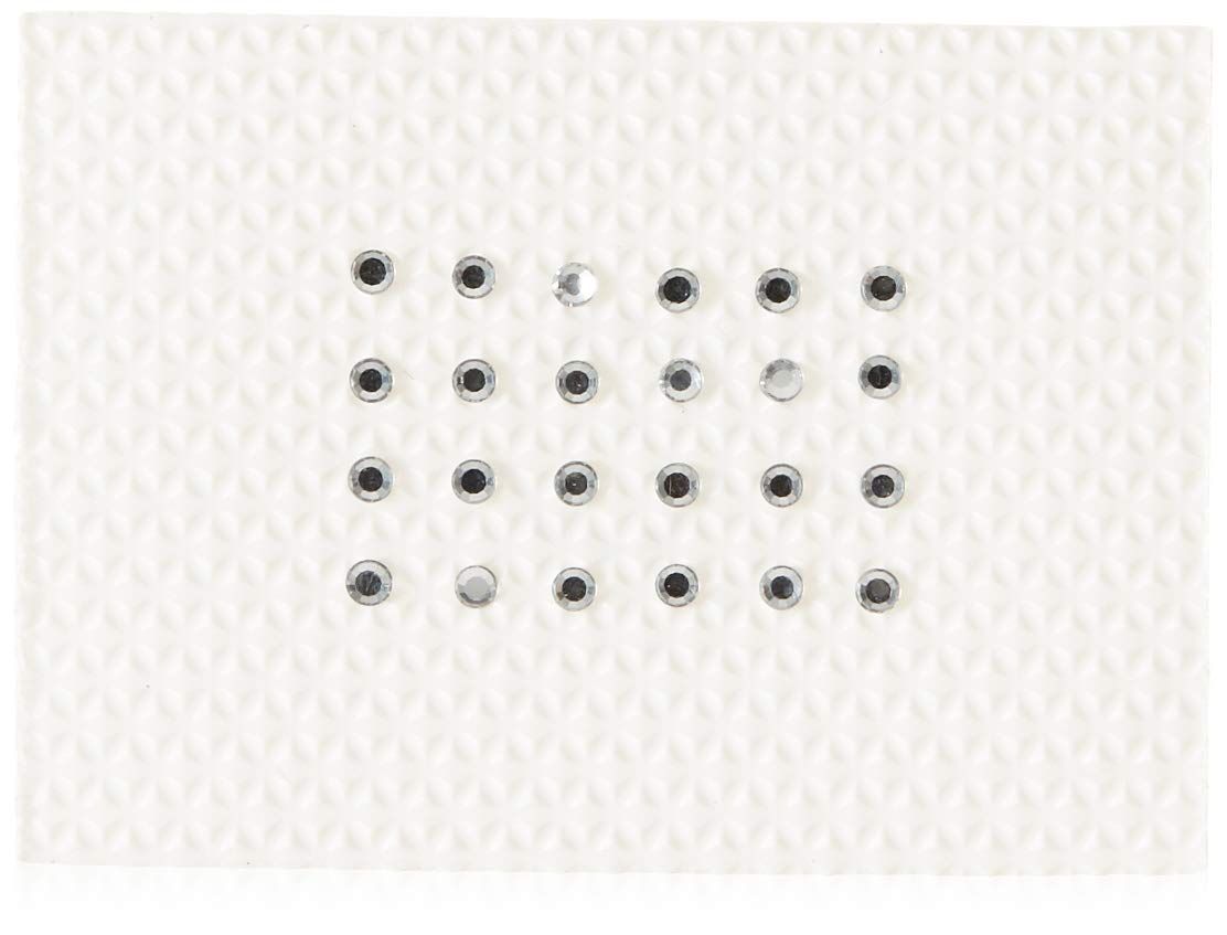 Xtreme Lashes Swarovski Elements Body Art Crystals, Crystal, 2.1 mm