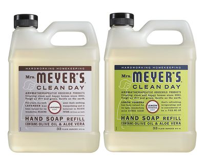 MRS. MEYER&#39;S CLEAN DAY Hand Soap Refill Scent Variety Pack 2 CT (Lemon Verbena + Lavender)