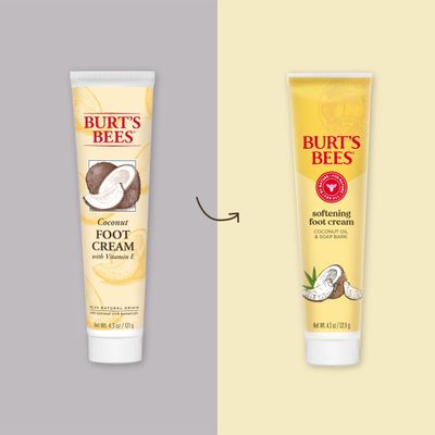 Burt's Bees Softening Foot Cream with Coconut Oil and Soap Bark, 4.3 Ounces, Pack of 3
