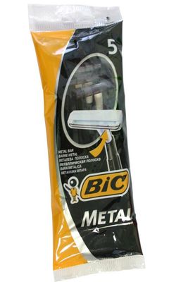Bic Metal Razors -- 5 ct.