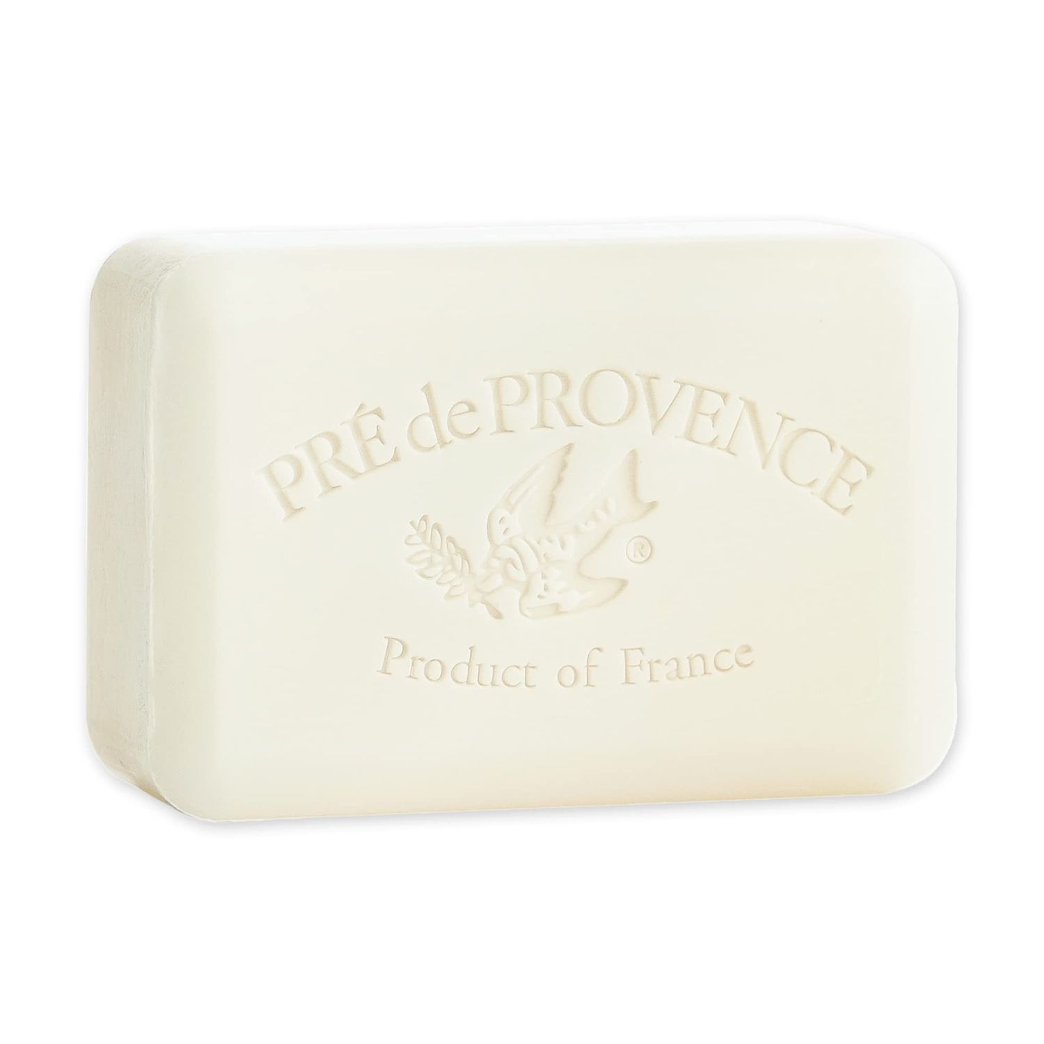 Pre de Provence Artisanal French Moisturizing Soap Bar, Shea Butter Enriched, Quad Milled for Long Lasting Rich Smooth Lather, 8.8 Ounce, Milk