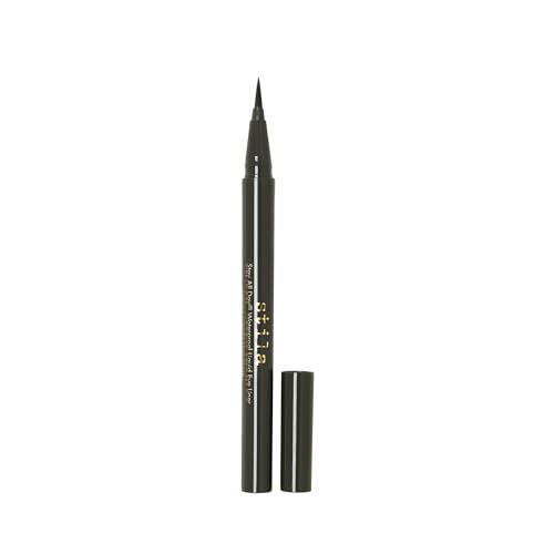 stila Waterproof Liquid Eye Liner, Stay All Day Makeup with Fine Brush Tip | Lasting Satin Finish, Smudge-Proof &amp; Transfer-Resistant