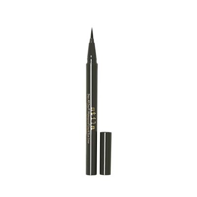 stila Waterproof Liquid Eye Liner, Stay All Day Makeup with Fine Brush Tip | Lasting Satin Finish, Smudge-Proof &amp; Transfer-Resistant