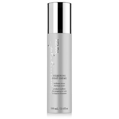 Kenra Platinum Silkening Heat Crme | Brilliant Shine Thermal Styler | Reduces Hot Tool Passes by 50% | Prevents Breakage &amp; Improve Manageability | Heat Protectant | All Hair Types | 3.4 fl. Oz