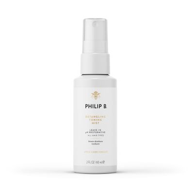 PHILIP B Detangling Toning Mist pH Restorative 2 oz. (60 ml) | Un-Tease Tangles, Leaves Hair Glossy, Smooth and Frizz-Free