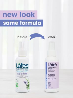 Lafe's Natural Deodorant | 4oz Aluminum Free Natural Deodorant Spray | Lavender &amp; Aloe | 2 Pack