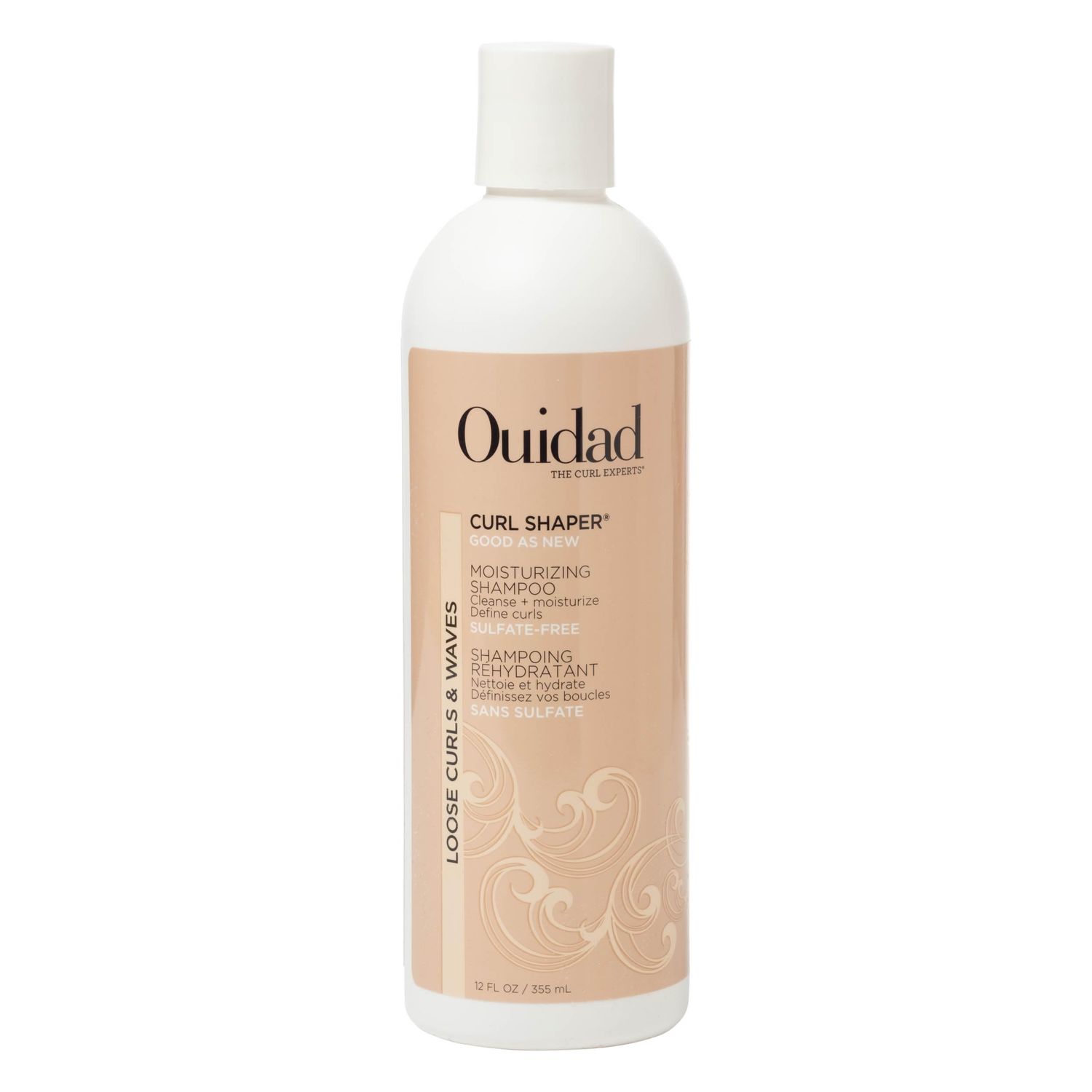 Ouidad Curl Shaper Good As New Moisture Restoring Shampoo, 12 Fl Oz