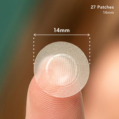 Rael Pimple Patches, Miracle Microcrystal Spot Cover - Hydrocolloid Acne Patch with Tea Tree Oil, Early Stage Zits and Blemish, Korean Skin Care, Vegan, Cruelty Free (27 Count)