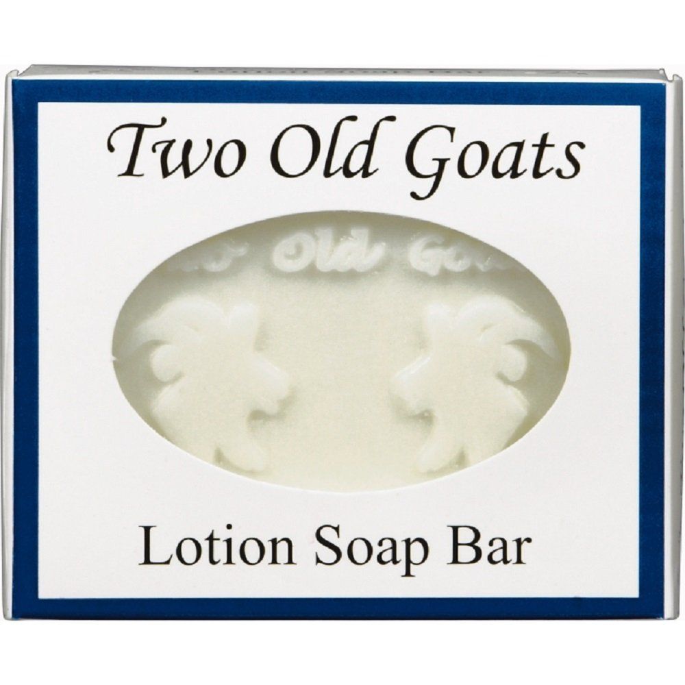 Two Old Goats Lotion Bar Soap, Essential Oils, 0.2 Pounds