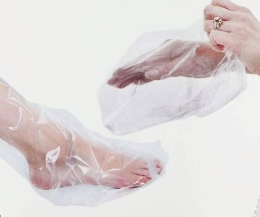 100 Counts - Pana Paraffin Wax Thermal Mitt Bath Liners for Hand or Foot Professional or Personal Use, 15 x 10 Inches