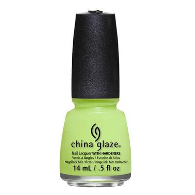 China Glaze Nail Polish, Grass Is Lime Greener 1300