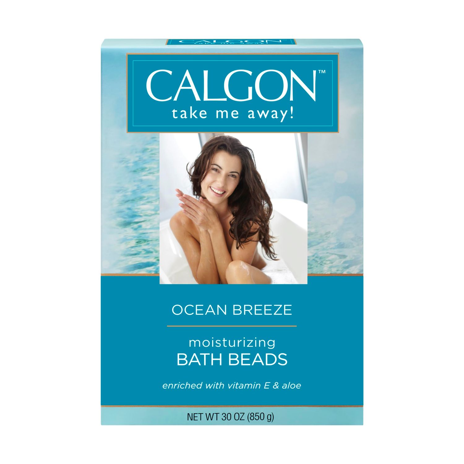 Calgon Ultra-Moisturizing Bath Beads (Ocean Breeze, 30-Ounce)