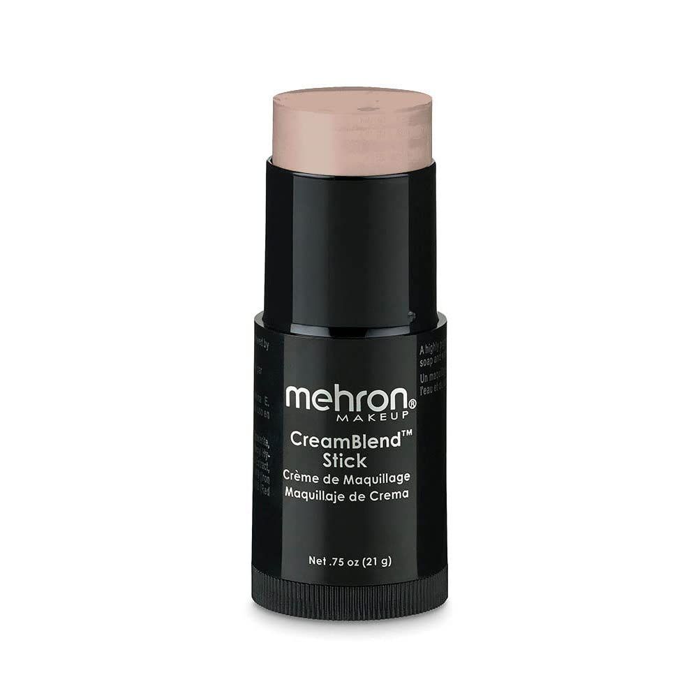 Mehron Makeup CreamBlend Stick | Face Paint, Body Paint, &amp; Foundation Cream Makeup | Body Paint Stick Perfect for Halloween Makeup (Medium Olive)