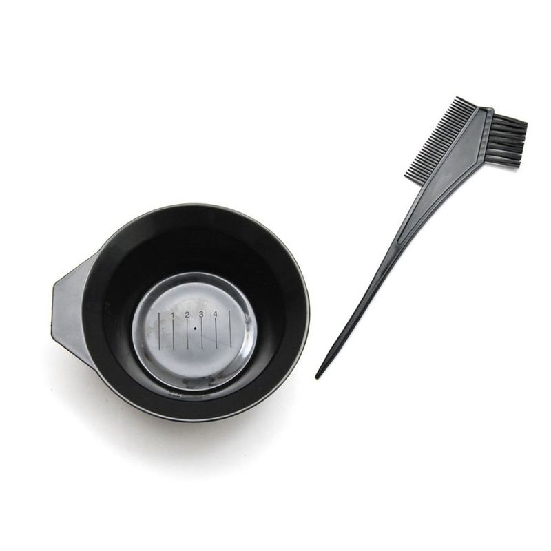 LUXXII (2 Pcs) Hair Coloring Dye Kit Hair Dye Set Tool - Dye Brush, Bowl