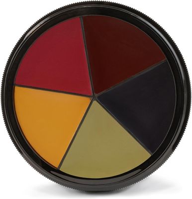 Mehron Makeup ProColoRing Bruise 5 Color Wheel for Special Effects &amp; Movies | Bruise Makeup Kit | SFX Paint | Halloween Special Effects Makeup