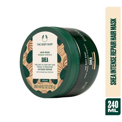The Body Shop Shea Butter Richly Replenishing Hair Mask - For Dry Hair Prone to Breakage - 8.2 oz