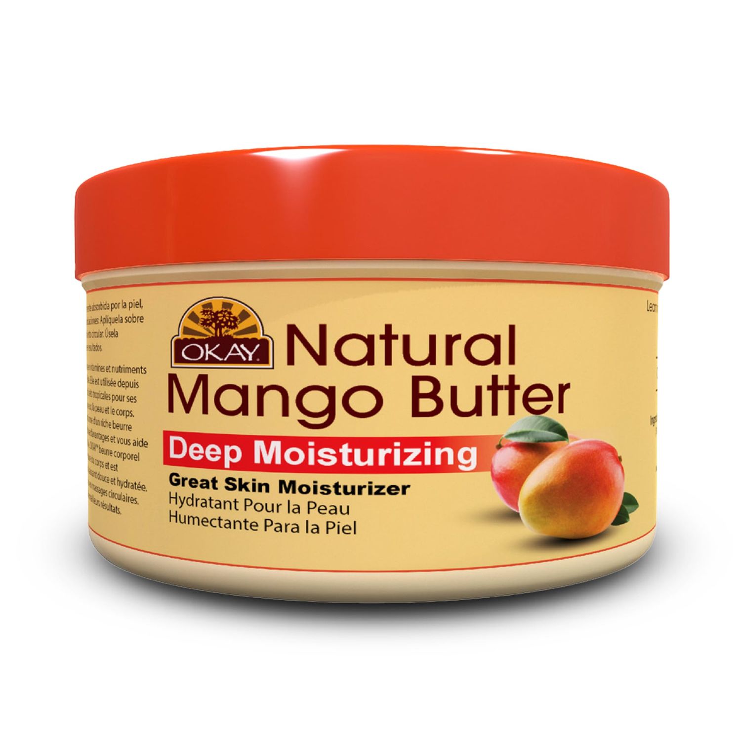 Okay Mango Butter100% Natural | Deep Conditioning , Hydration &amp; Smooth | 7 Oz (Package May Vary)