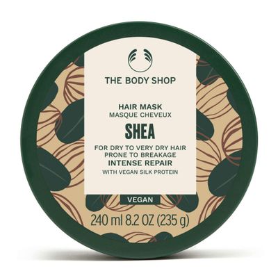The Body Shop Shea Butter Richly Replenishing Hair Mask - For Dry Hair Prone to Breakage - 8.2 oz